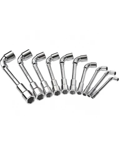 Jeu De 10 Clés À Pipe Débouchées Et Pouces