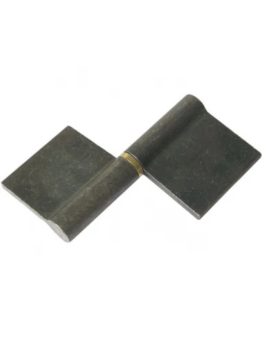 Paumelle de grille go symetrique etire bleui en 120