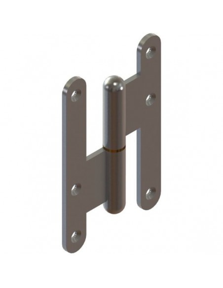 12 paumelle paris acier zing br droite 160x60