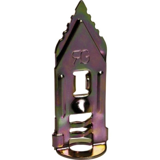 Cheville metallique à clouer rawl gold pour plaque de platreavec vis 4x40 boîte de 100