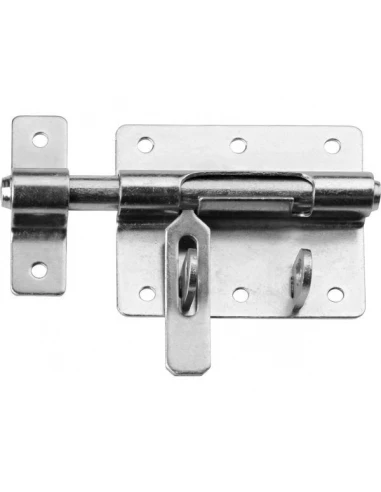 Verrou de box porte-cadenasstd ø14 - zn blanc