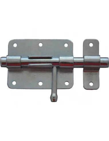 Verrou de box standard ø14zn blanc