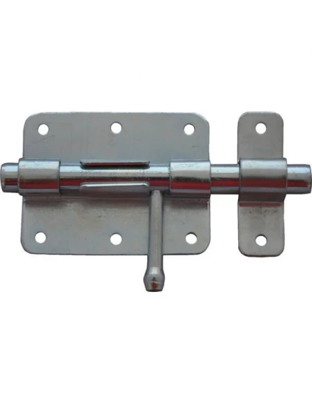 Verrou de box standard ø14zn blanc