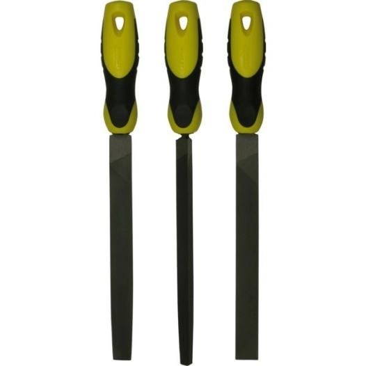 Jeu de 3 limes mi-douces: lime plate