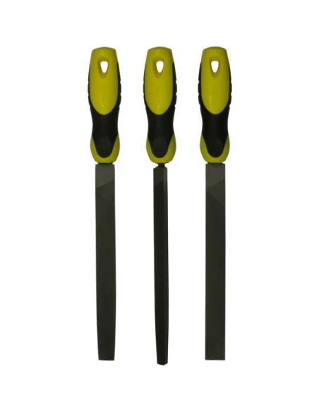 Jeu de 3 limes mi-douces: lime plate