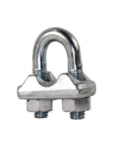 Serre-cable a etrier zingue 20mm