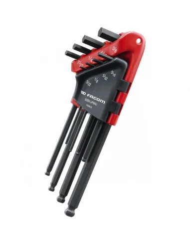 Jp - Jeux De Clés Mâles Coudées 6 Pans En Étui Facom 83sh.jp8au