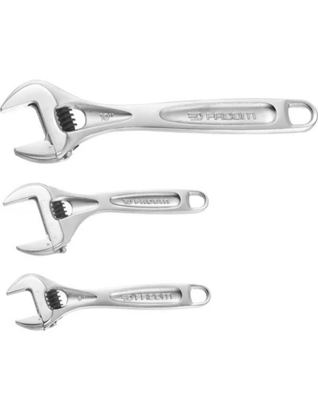 Cle molette courte 6' grande capacite