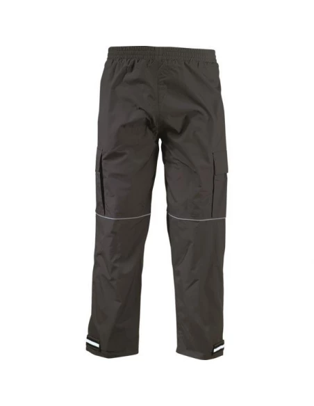 Pantalon ripstop noir 100% polyamide enduit pu respirant taille s