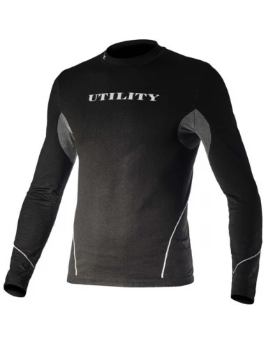 Tee shirt top soul manche longue noir taille xs