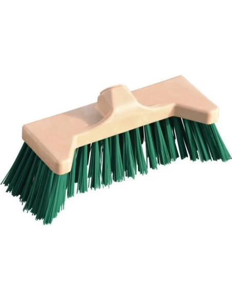 Balai cantonnier baldozer s-manche vert gm 32cm