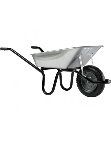 Haemmerlin – Brouette Chantier Caisse Acier Peint 80 Litres - OUTIFRANCE