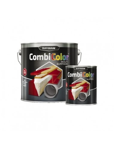 Peinture combicolor multi-surface brillantcoloris ral : 1015ivoire | cdt : 0,75 l | coule