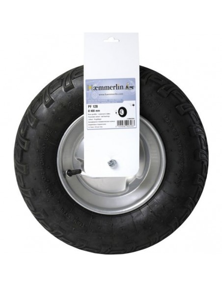 Roue gonflee p-brouette d400 pf128