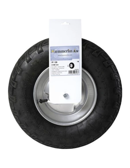 Roue gonflee p-brouette d400 pf128