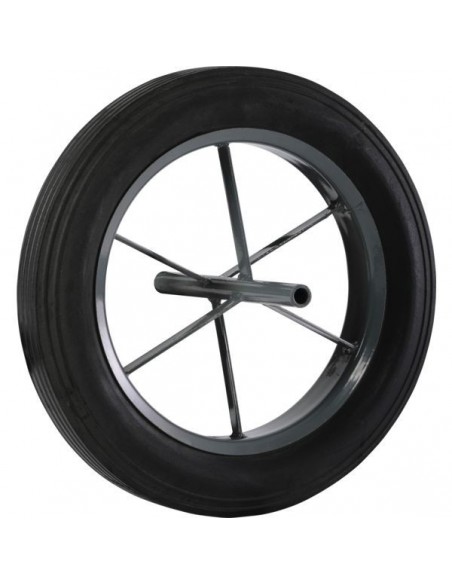 Roue pleine p-brouette d400 pf145