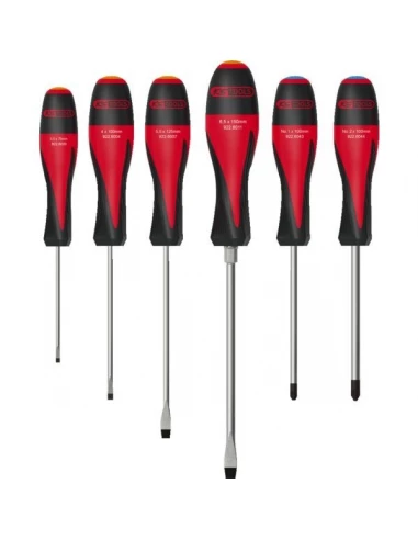 Jeu de 6 tournevis ultimate fente et pz