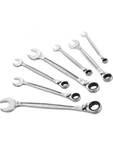 Jeu De 7 Clés Mixtes À Cliquet - Facom