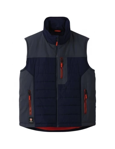 Doudoune sans manches bleu marine t3xl