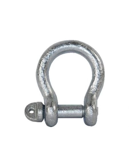 Manille lyre zinguee - diametre 22mm