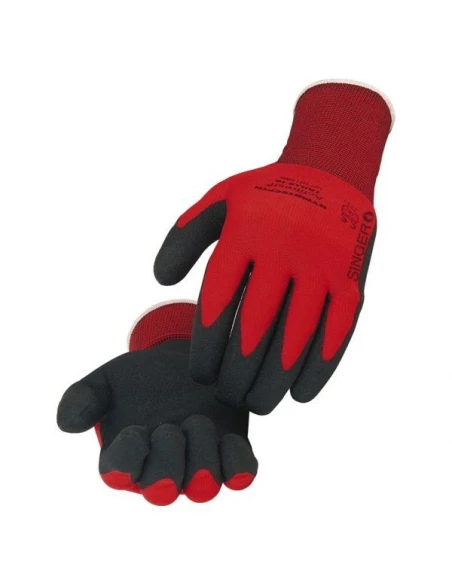 10 Gant paume enduite hpt -1 paire sur cavalier- t08