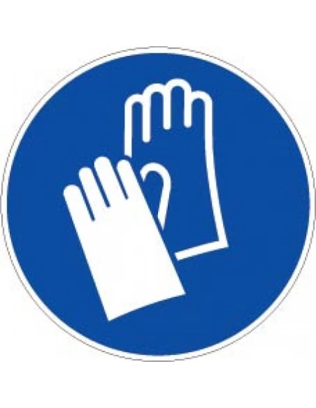 Disque obligation diam 80 400 port gants securite obligatoire