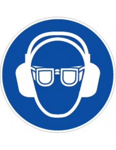 Disque obligation diam 80 400 port de lunettes et casque antibruit