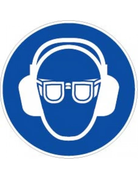 Disque obligation diam 80 400 port de lunettes et casque antibruit