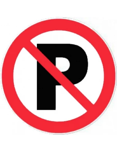 Disque ø 300 mm ''parking interdit''