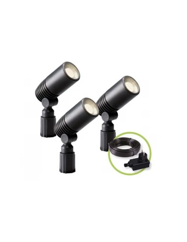Garden lights alder - spot 12 v - 3 pcs