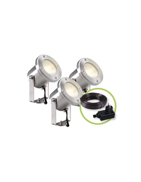 Garden lights catalpa - spot 12 v - 3 pcs
