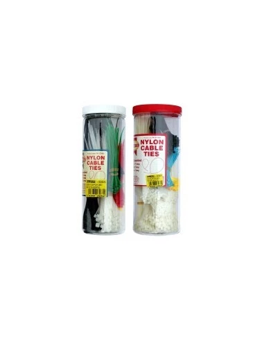 Liens nylon p/cable assorti 400pfai ct400