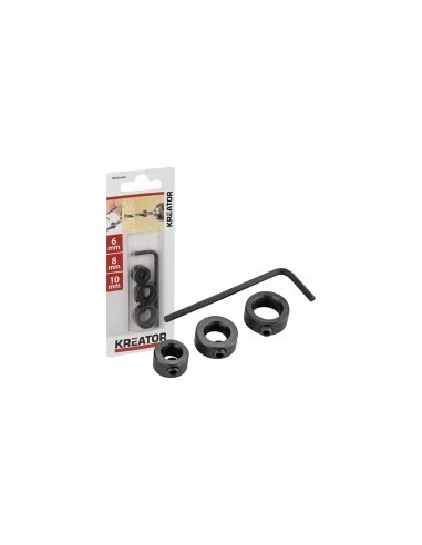 Butée D Arrêt Pour Forêt 6-8-10mm 3pcs - KREATOR