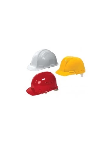 Casque De Chantier À Têtière Réglable Jaune - OUTIFRANCE