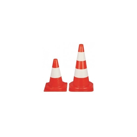 Cone signalisation blanc-rougeb30b