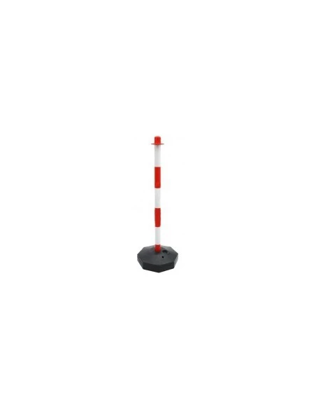 Poteau Pour Chaîne À Plastique 90 Cm Double Crochets 1720100 - OUTIFRANCE
