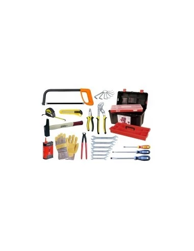 – Caisse À Outils + 29 Pièces - OUTIFRANCE