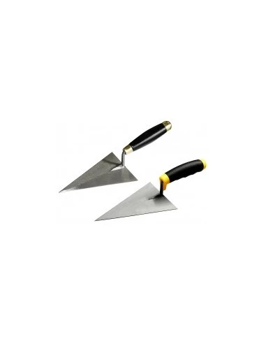 Truelle Triangulaire Manche Bois 14 Cm - OUTIFRANCE