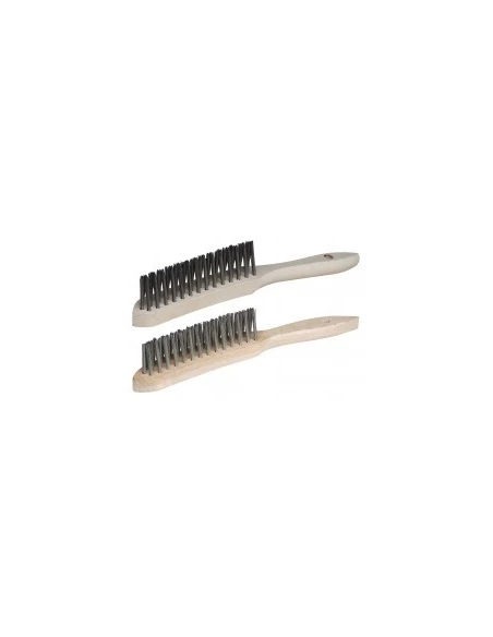 Brosse À Manche Fils En V Acier Inoxydable 8200210 - OUTIFRANCE