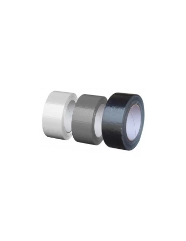 Ruban adhesif toilé blanc 25mx50mm - OUTIFRANCE