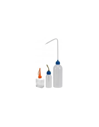Burette plastique 60 ml En plastique, corps accordéon, bec plastique