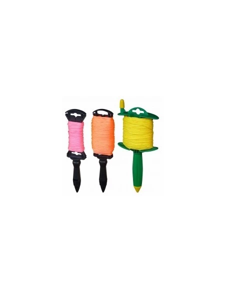 Cordeau enrouleur 75m - 1 2mmfaiblreel 75m