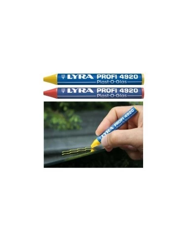 Craie lyra plast-o-glas jaune dz4920007 - 1426j