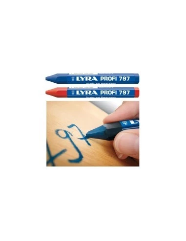 Boîte De 12 Craies Bleues Forestières 5280170 - OUTIFRANCE