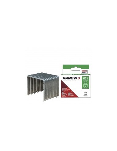 Agrafes jt21 boîte de 1000 agrafes longueur pattes:8 mm
