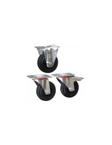 Roulette pivot plati bloca 200kg24276