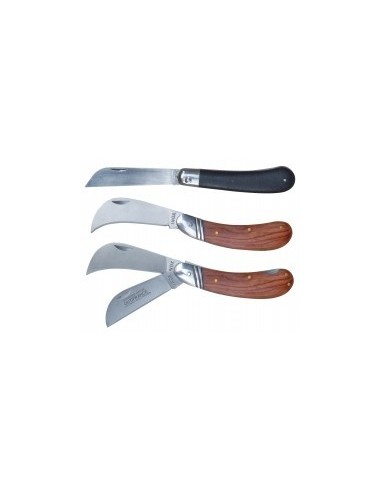 Couteau electricien 1 lame s/celec knife 1bl wood