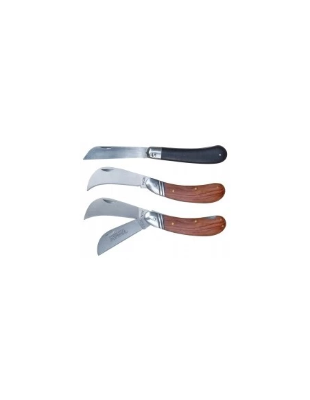 Couteau electricien 1 lame s/celec knife 1bl wood