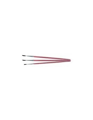 Lot de 3 pinceaux fins - MAXICRAFT