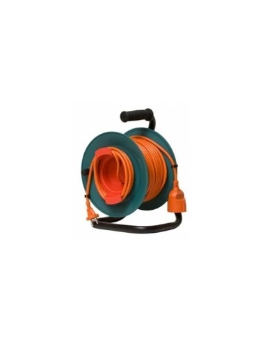 Ribiland - Enrouleur Électrique 40m/3x1,5 Pied Métal - Preej40315v